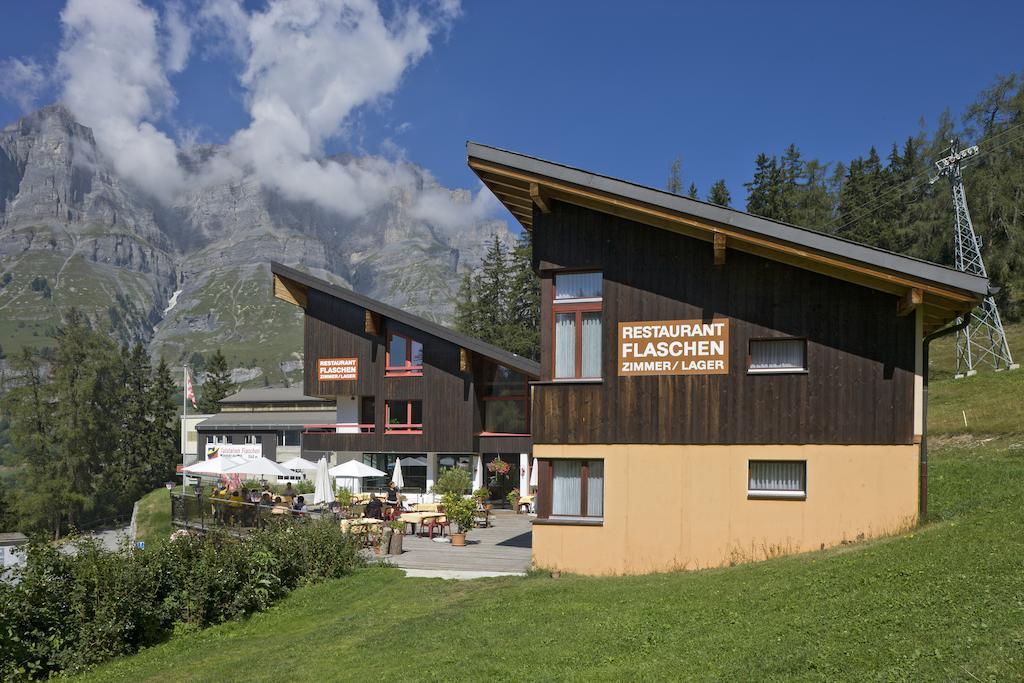 Hotel Restaurant Flaschen Albinen Exteriör bild